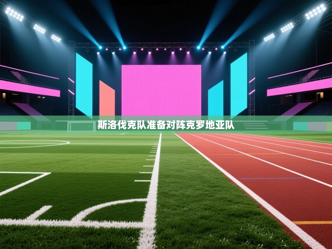 斯洛伐克队准备对阵克罗地亚队